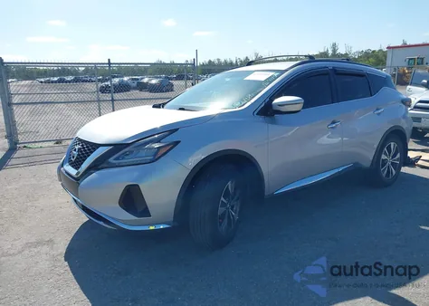 2019 Nissan Murano Sv z USA, uszkodzony, nr VIN 5N1AZ2MJ1KN154114